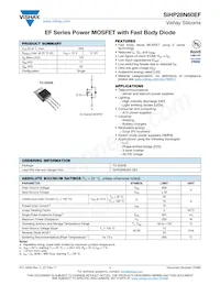 SIHP28N60EF-GE3 Datenblatt Cover