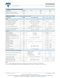 SIHS36N50D-E3 Datasheet Page 2