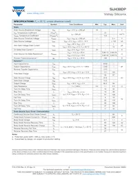 SIJ438DP-T1-GE3 Datasheet Page 2