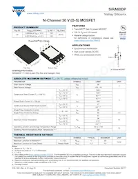 SIRA60DP-T1-RE3 Datasheet Cover