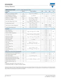 SIS456DN-T1-GE3 Datasheet Page 2