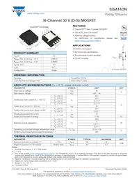 SISA14DN-T1-GE3 Datasheet Cover