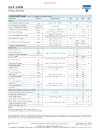 SISA18ADN-T1-GE3 Datasheet Page 2