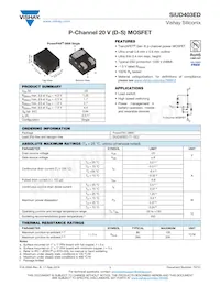 SIUD403ED-T1-GE3 Datasheet Cover