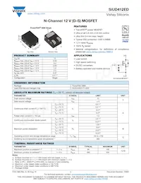 SIUD412ED-T1-GE3 Datasheet Cover