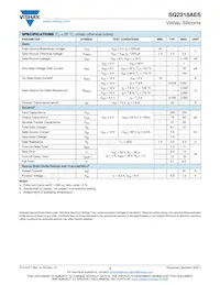 SQ2318AES-T1_GE3 Datasheet Page 2