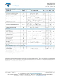 SQ2325ES-T1_GE3 Datasheet Page 2