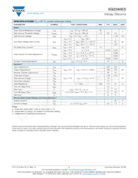 SQ2348ES-T1_GE3 Datasheet Page 2
