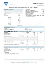 SQM120N04-1M7L_GE3 Datasheet Cover