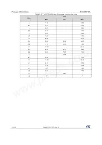 STB30NF20L Datasheet Page 10