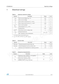 STD2NC45-1 Datasheet Page 3