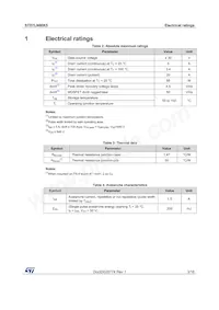STD7LN80K5 Datasheet Pagina 3