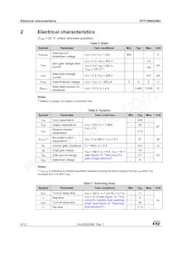 STF10N60DM2 Datasheet Page 4
