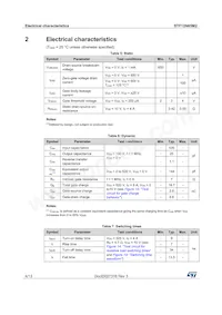 STF12N65M2 Datasheet Page 4