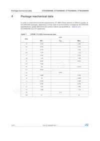 STF32NM50N Datasheet Page 10