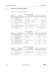 STF45N10F7 Datasheet Page 4