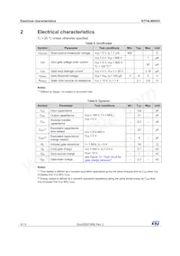 STF4LN80K5 Datasheet Page 4