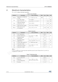 STFU15NM65N Datasheet Page 4