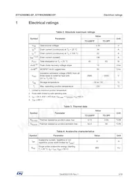 STFW42N60M2-EP Datasheet Page 3
