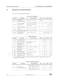 STFW42N60M2-EP Datasheet Page 4