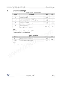 STH290N4F6-2AG Datasheet Page 3
