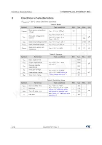 STH290N4F6-2AG Datasheet Page 4