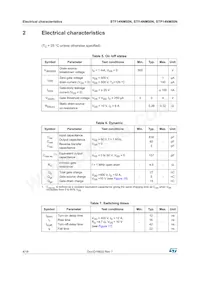 STI14NM50N Datasheet Page 4