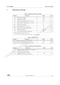 STP11NM50N Datasheet Page 3