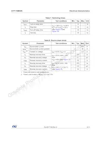 STP11NM50N Datasheet Page 5