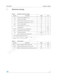STP14NF10 Datasheet Page 3