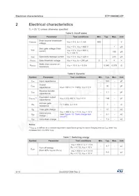 STP15N60M2-EP Datasheet Page 4