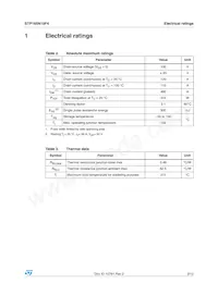 STP165N10F4 Datasheet Page 3