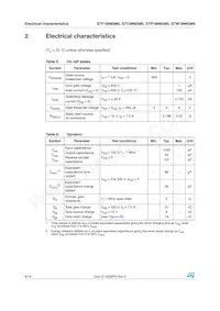 STP18N65M5 Datasheet Page 4