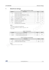 STP35N60DM2 Datasheet Page 3