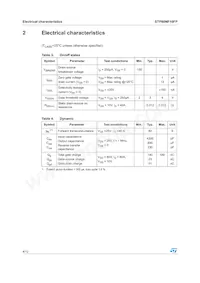 STP80NF10FP Datasheet Page 4
