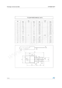 STP80NF10FP Datasheet Page 10