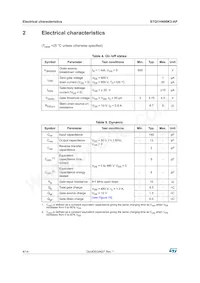 STQ1HN60K3-AP Datasheet Page 4