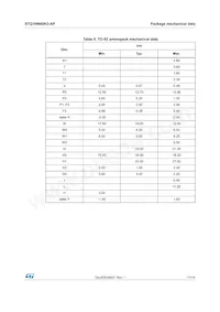 STQ1HN60K3-AP數據表 頁面 11