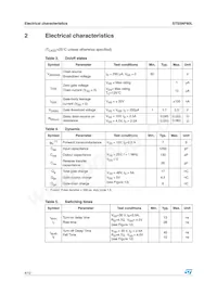 STS5NF60L Datasheet Page 4