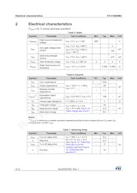 STU12N60M2 Datasheet Page 4
