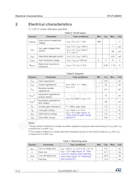 STU7LN80K5 Datasheet Page 4