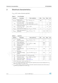 STW25N95K3 Datasheet Page 4