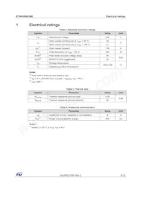 STW43N60DM2 Datasheet Pagina 3