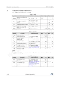 STW43N60DM2 Datasheet Page 4