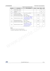 STW43N60DM2 Datasheet Page 5