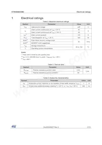 STW48N60DM2 Datasheet Page 3