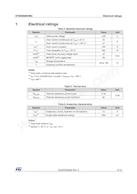 STW56N60DM2 Datasheet Page 3