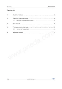 STW56N65M2 Datasheet Page 2