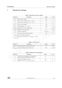 STW56N65M2 Datasheet Page 3