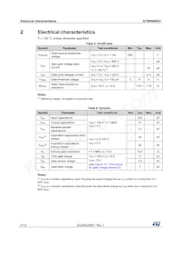 STW6N90K5 Datasheet Page 4